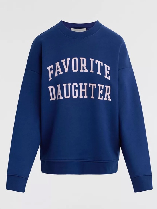 Favorite Daughter Sweaters - Favorite Daughter Collegiate Graphic Crew Neck Pullover Women’s Sz XL
